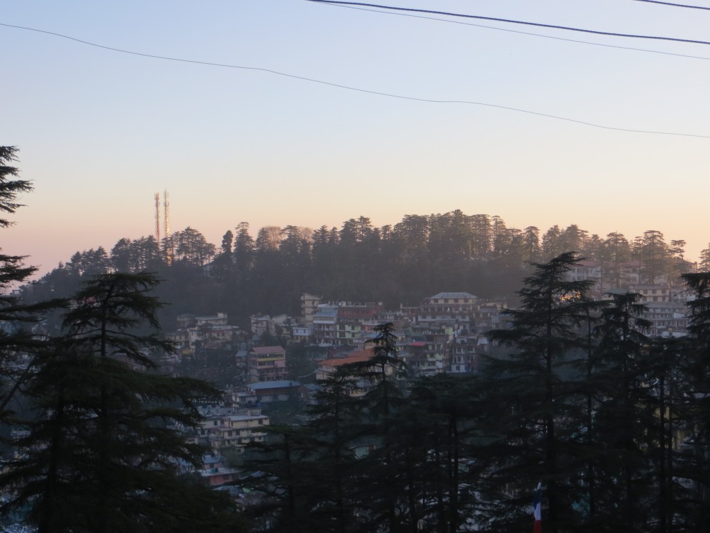 Paysage de montagnes - Dharamsala