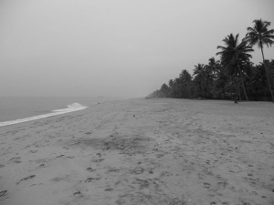 La plage déserte