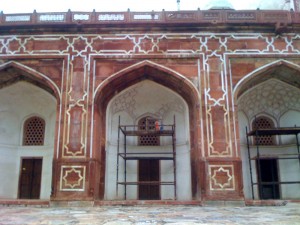 Travaux de restauration Humayun's Tomb