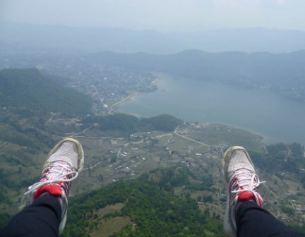 Paragliding in  Pokhara