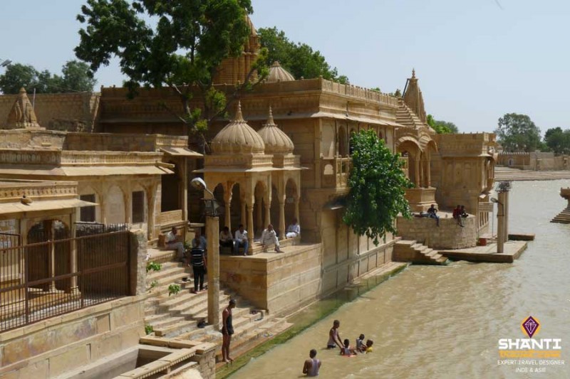 The desert city of Jaisalmer