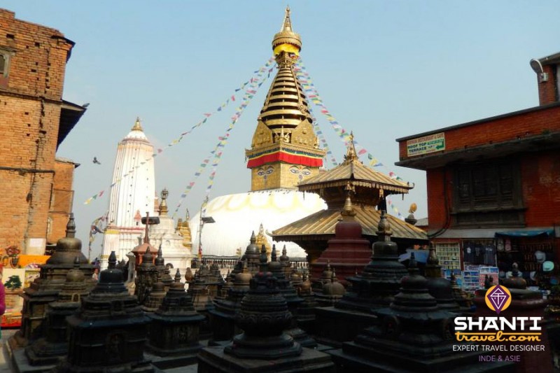 Swayambhunath au Népal
