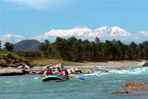 White river rafting au Népal