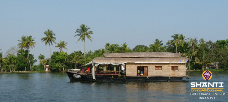 Houseboat au Kerala