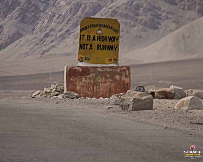 Road Signs in Ladakh
