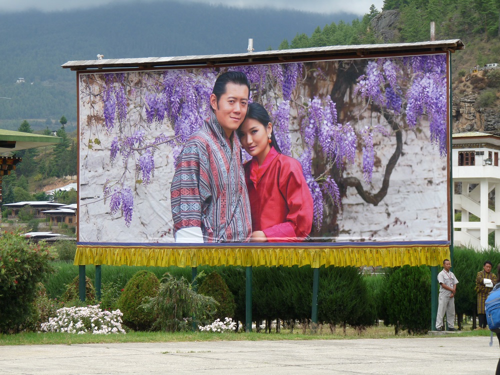 Couple royal du Bhoutan