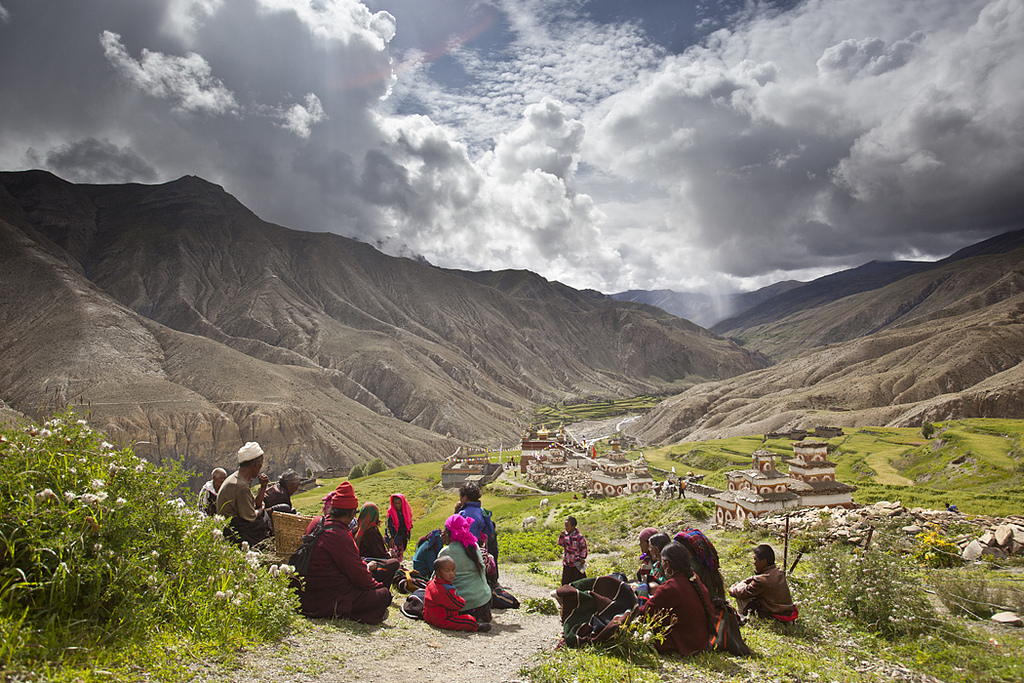 village népalais